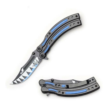 Tactical Style Spring Assist Knife // Shark