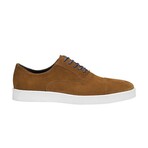 Suede Bolivar Cap Toe Sneakers // Snuff (8)