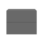 Ayla Nightstand in Gray Matte