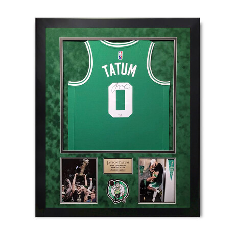 Jayson Tatum // BOS Celtics // Signed Jersey + Framed