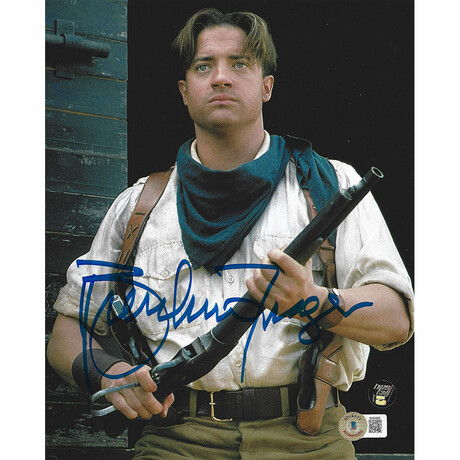 Brendan Fraser // 'The Mummy' // Signed 8X10 Photo