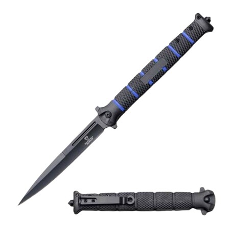 Spring Assisted Knife // Spear Point (Black)