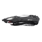 Spring Assited Knife // Assorted Designs (Red Leaves)