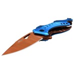 Spring Assisted Knife // Drop Point // Flat (Green)