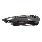 Spring Assited Knife // Assorted Designs (Red Leaves)