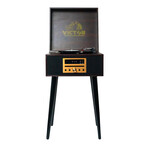 Victor Newbury 8-in-1 Wood Music Center // Espresso