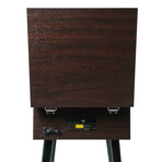 Victor Newbury 8-in-1 Wood Music Center // Espresso