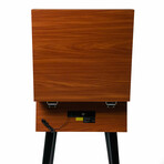Victor Newbury 8-in-1 Wood Music Center // Mahogany