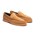 28's Venetian Suede Low Top Loafers // Havana (US: 8.5)