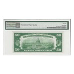 1934 $ 50 Federal Reserve - ONLY TWO NOTES GRADED HIGHER # 854