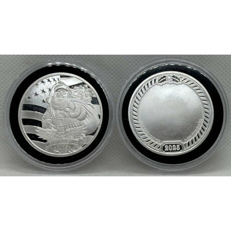 2025 Santa Coin - One Troy Ounce