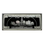 1997 Benjamin Franklin $ 100 4 Ounce Bar