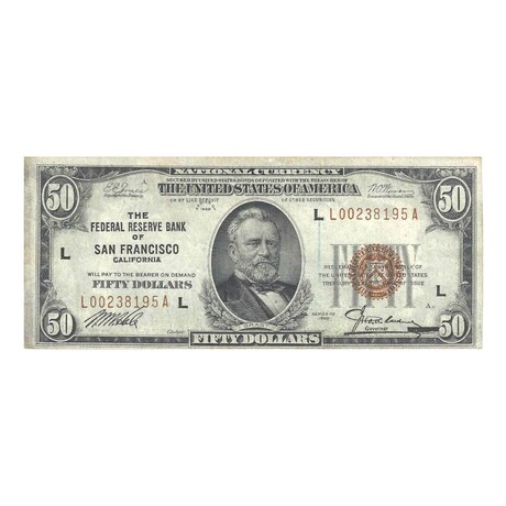 1896 $ 1 Silver Certificate  - EDUCATIONAL SERIES