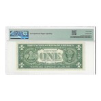 1957 B $ 1 Silver Certificate PMG 68