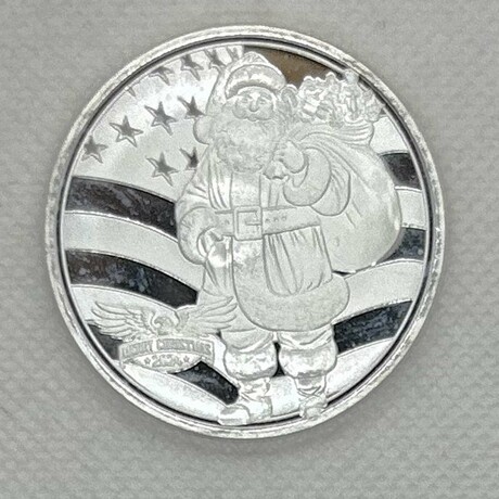 2024 Santa Coin - One Troy Ounce