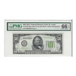 1934 $ 50 Federal Reserve - ONLY TWO NOTES GRADED HIGHER # 854