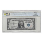 1935 A Silver Certificate R EXPERIMENTAL NOTE PCGS 45 # 614