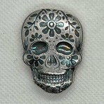 DAY OF THE DEAD SKULL - 2 TROY OUNCES