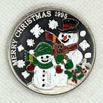 1995 Snowman Coin - One Troy Ounce