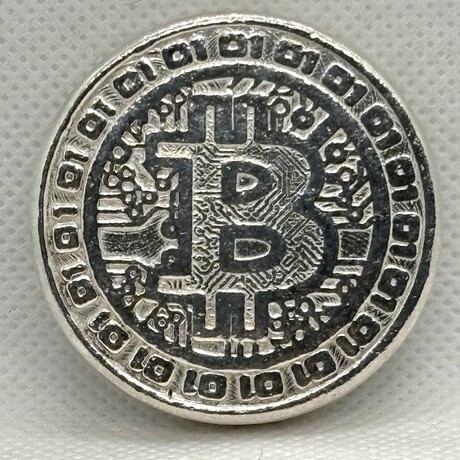 BIT COIN - 3 TROY OUNCES