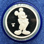 Mickey Mouse 60 Years With You - One Troy Ounce with original mail in envelope