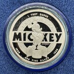 Mickey Mouse 60 Years With You - One Troy Ounce with original mail in envelope