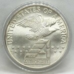 1988 AMERICA IN SPACE - 6 TROY OUNCES