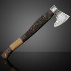 Norse Woodland Engraved Axe