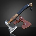 Engraved Viking Hunter’s Axe