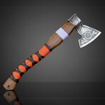 Viking Ember Engraved Axe