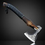 Engraved Viking Hunter’s Axe