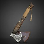 Engraved Viking Heritage Axe
