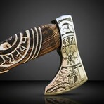 Engraved Viking Heritage Axe