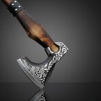 Engraved Viking Hunter’s Axe