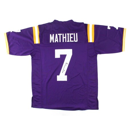 Tyrann Mathieu // LSU Tigers // Signed Jersey