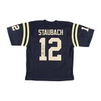 Roger Staubach // Navy Midshipman // Signed Jersey & Custom Framed Photo