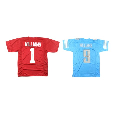 Jameson Williams // Alabama Crimson Tide & Detroit Lions // Signed Jerseys