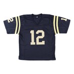 Roger Staubach // Navy Midshipman // Signed Jersey & Custom Framed Photo