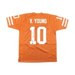 Vince Young // Texas Longhorns // Signed Jersey & Photo