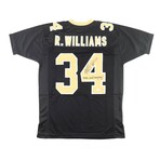 Ricky Williams // New Orleans Saints // Signed Jersey & Speed Mini Helmet