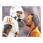 Vince Young // Texas Longhorns // Signed Jersey & Photo