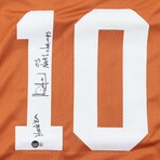Vince Young // Texas Longhorns // Signed Jersey & Photo