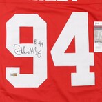 Charles Haley // San Francisco 49ers // Signed Jersey