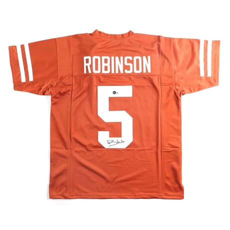 Bijan Robinson // Texas Longhorns // Signed Jersey