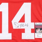 DK Metcalf // Ole Miss Rebels // Signed Jersey