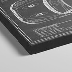 Nissan GT-R (R35) Skyline | Black by Action Blueprints (18"H x 26"W x 1.5"D)