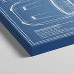 Mustang GT (2018-2020) Blueprint by Action Blueprints (18"H x 26"W x 1.5"D)