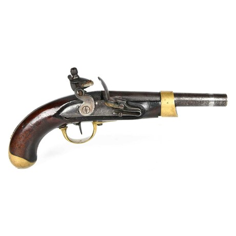 Napoleonic French Flintlock Cavalry Pistol c. 1812