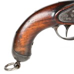 Antique Mid-19th Century German Percussion Pistol