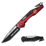 Tactical Rescue Style Spring Assist Knife // SE-9070 (Fire Fighter)